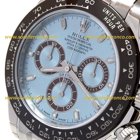 rolex daytona platino quadrante azzurro|rolex platinum review.